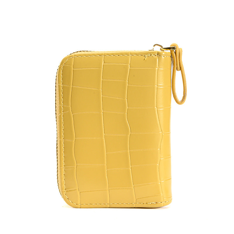 Petit portefeuille crocodile