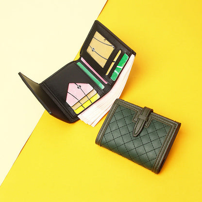 Portefeuille petit format élégant