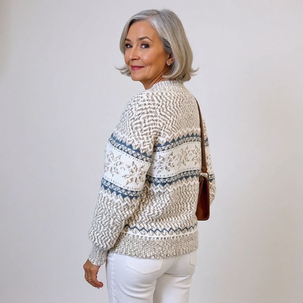Caroline | Pull islandais vintage