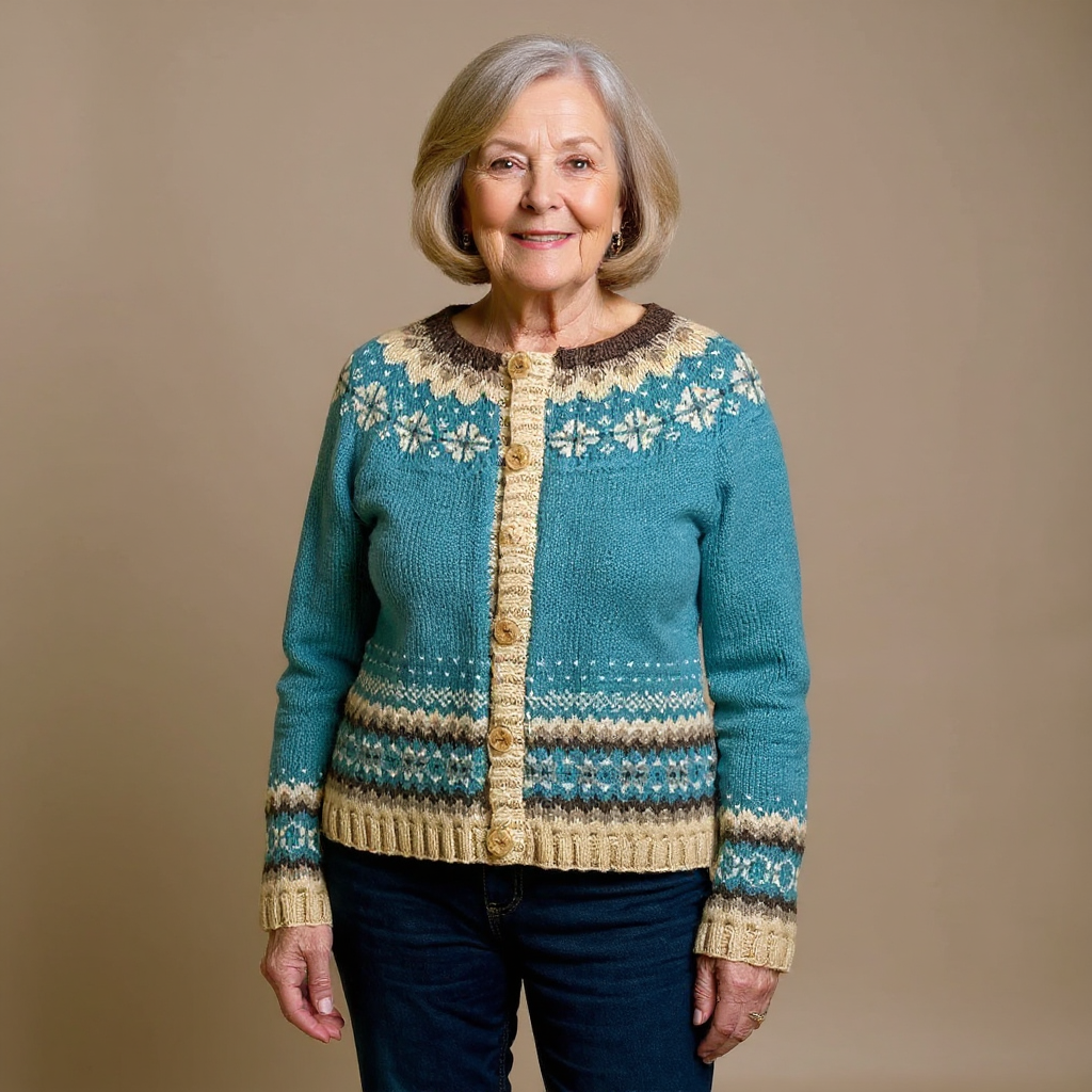 Cassandra | Veste en tricot vintage