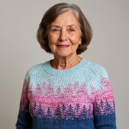 Cynthia | Pull Islandais Vintage