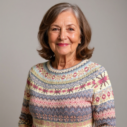 Holly | Pull islandais vintage