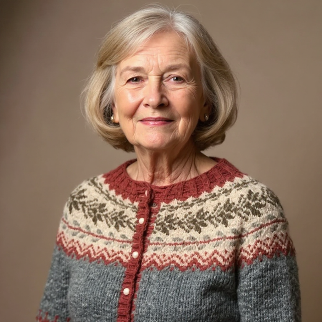 Jessica | Veste en tricot vintage