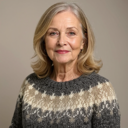 Angela | Pull Islandais Vintage