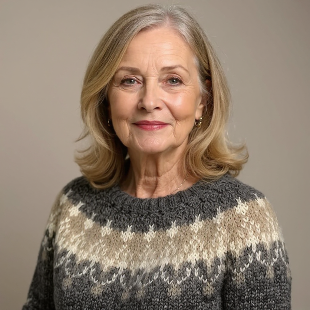 Angela | Pull Islandais Vintage