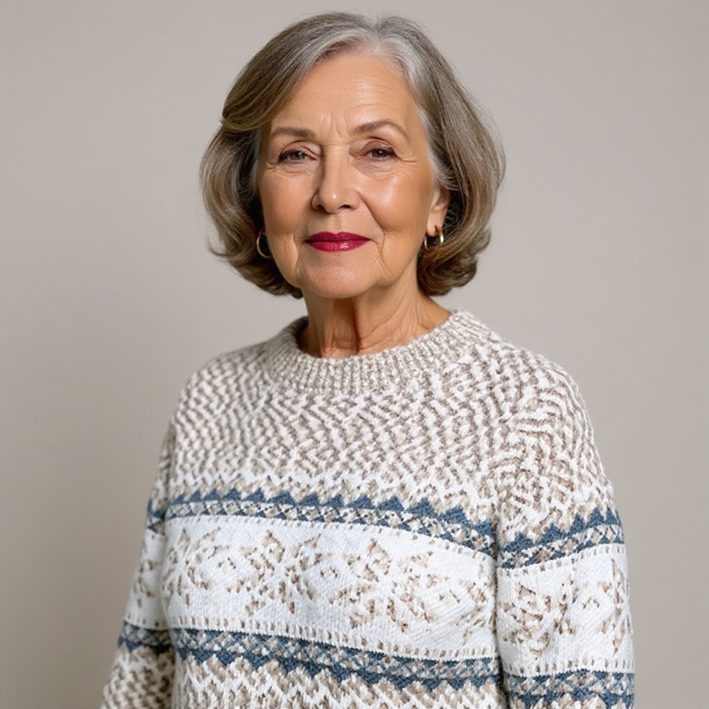 Caroline | Pull islandais vintage