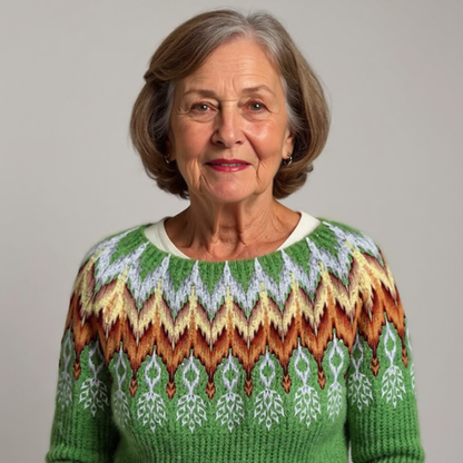 Emily | Pull Islandais Vintage