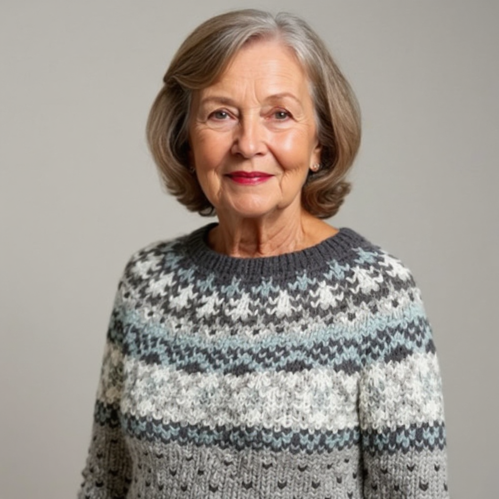 Erica | Pull Islandais Vintage