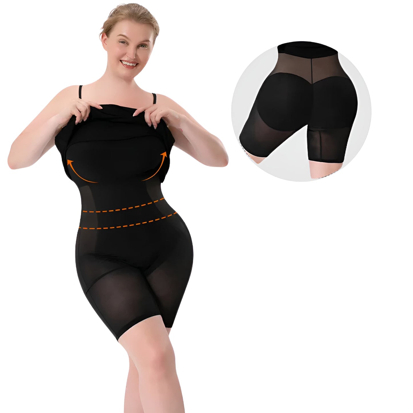 Robe avec gaine intégrée