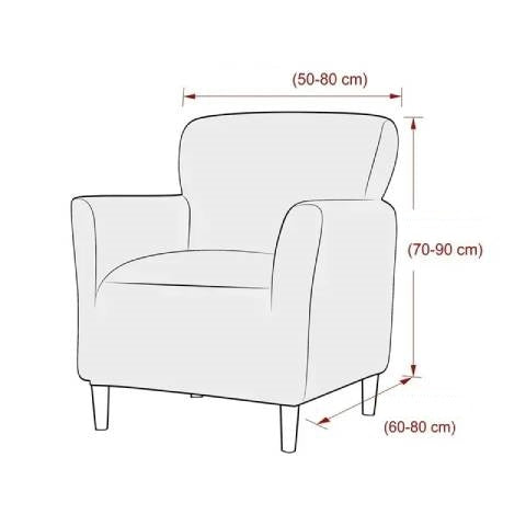 Housse de fauteuil cabriolet en jacquard - rouge bordeaux