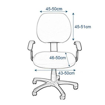 Housse pour Chaise Bureau