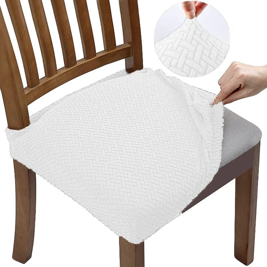 Housse Assise de Chaise - Jacquard - Blanche Neige