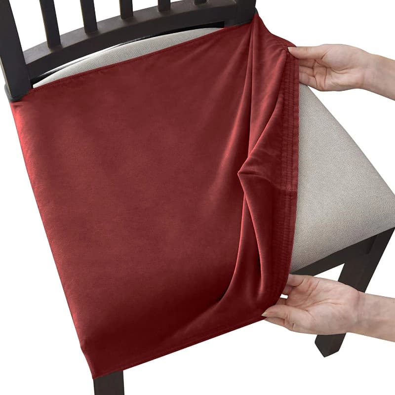 Housse Assise de Chaise - Velours - L'Amaryllis