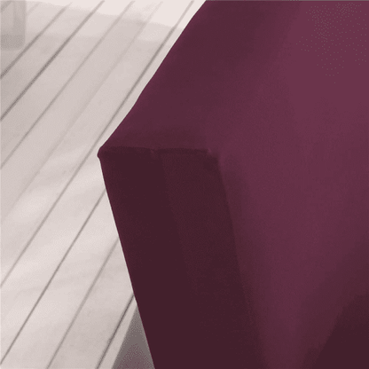 Housse Clic Clac Mauve Foncé - Extensible, Élégante et Moderne
