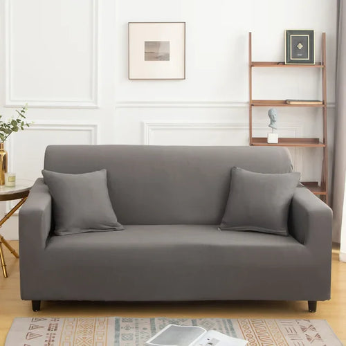 Housse de Canapé Gris