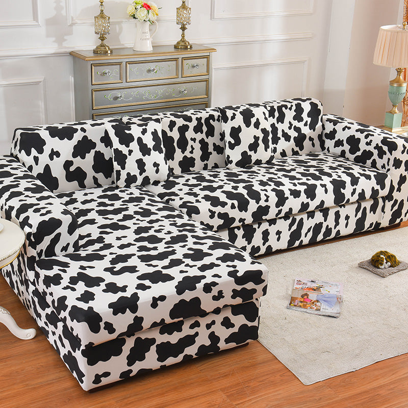 Housse de Canapé <br> Noir et Blanc