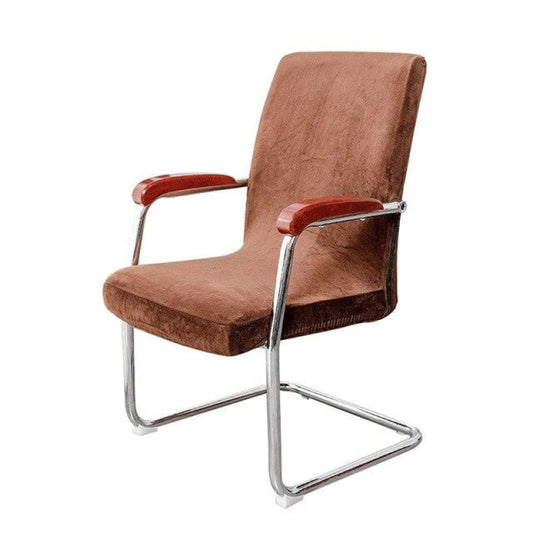 Housse Chaise Bureau  Velours - Arabica