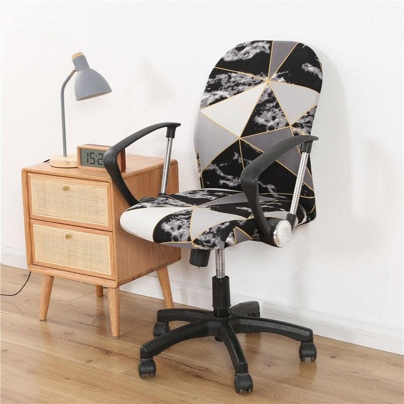 Housse Chaise de Bureau - Rayée