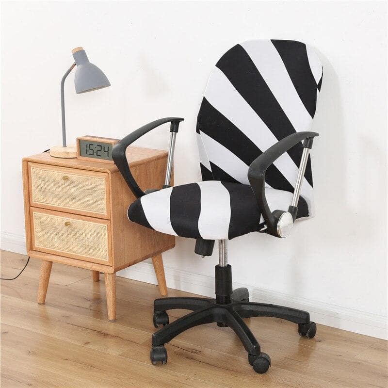 Housse Chaise de Bureau - Zébre