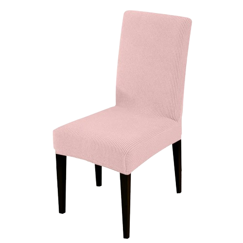 Housse de chaise <br> en Jacquard Rose