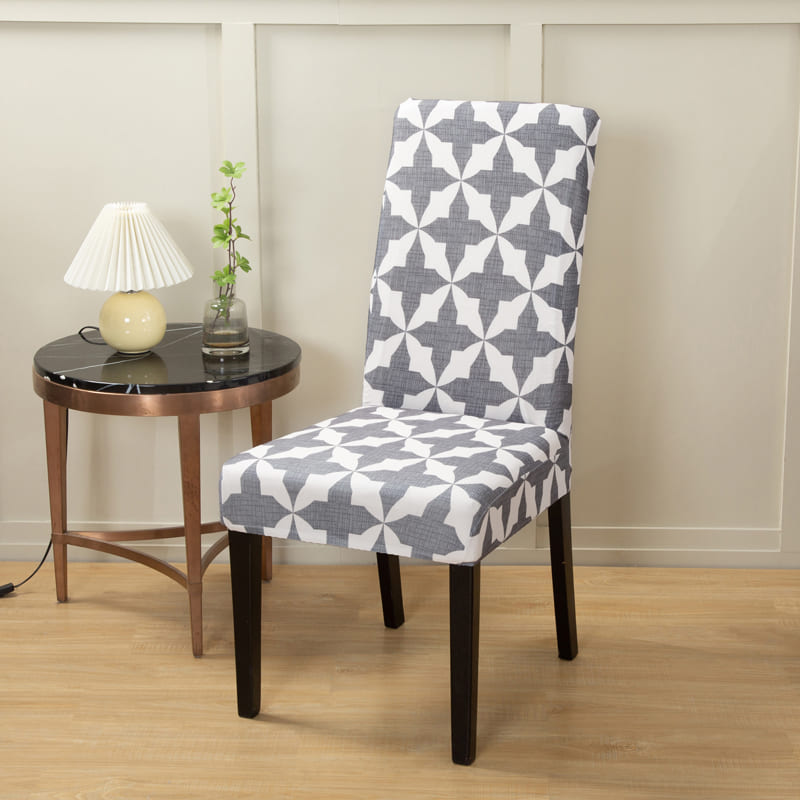 Housse de chaise <br> étoiles graphiques