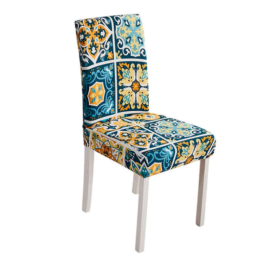 Housse de Chaise Extensible <br> Azulejo