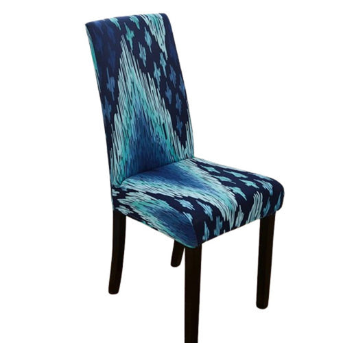 Housse de Chaise Extensible <br>  Cascade Bleue