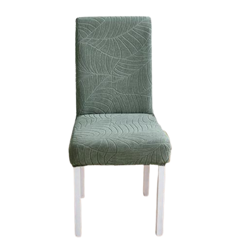 Housse de Chaise Extensible <br> Jacquard Vert