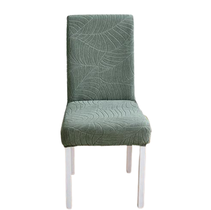 Housse de Chaise Extensible <br> Jacquard Vert