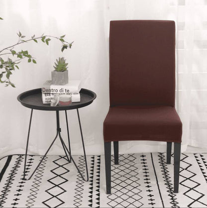 Housse de Chaise Universelle - Marron