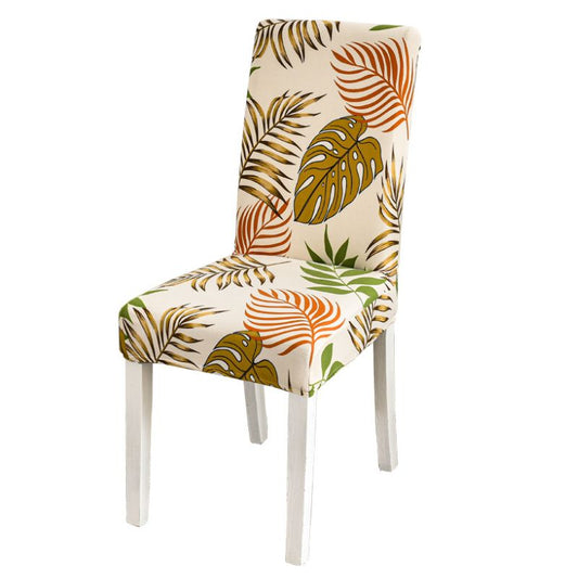 Housse de chaise <br> Feuillages multicolores