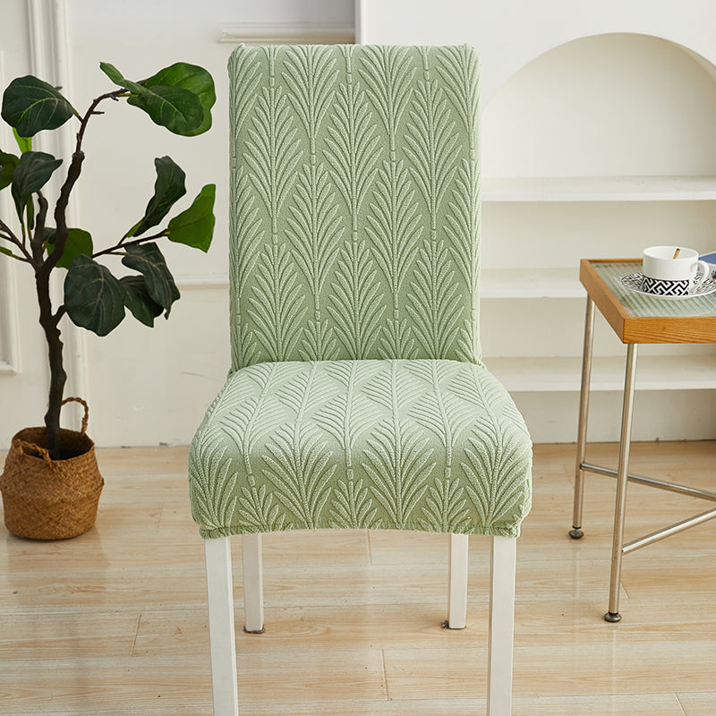 Housse de chaise <br> Florale Verte