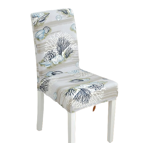 Housse de chaise <br> Fond Marin