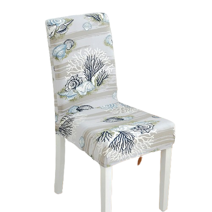 Housse de chaise <br> Fond Marin