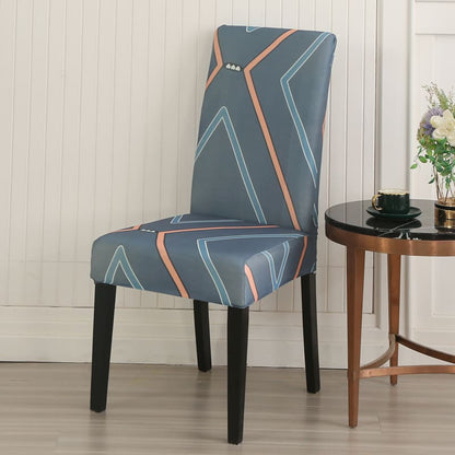 Housse de chaise <br> géométrie contemporaine