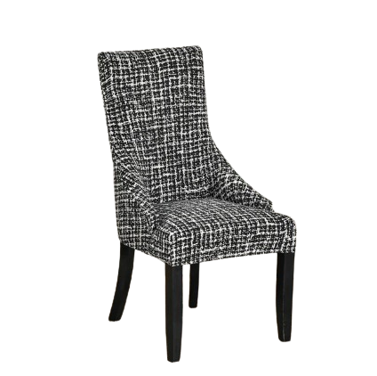 Housse de chaise Inclinée  <br> Pied-de-poule