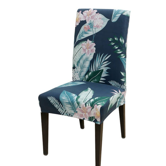 Housse de chaise <br> jardin tropical