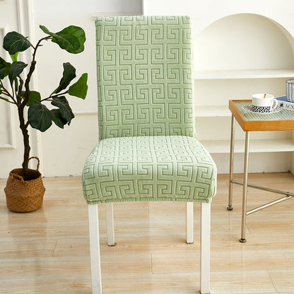 Housse de chaise <br>  Labyrinthe Vert