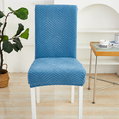 Housse de chaise <br>  Losange Bleu
