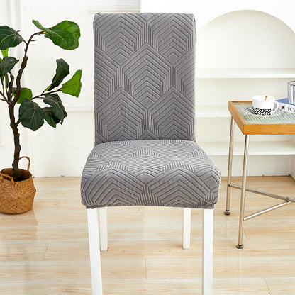 Housse de chaise <br>  Losange Gris