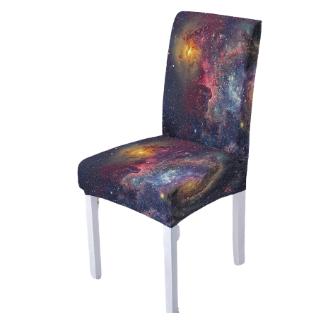 Housse de chaise <br> Marbrée