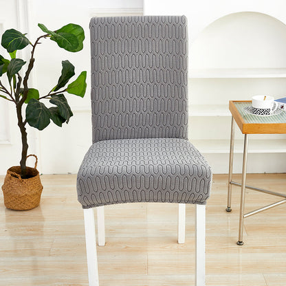 Housse de chaise <br> Ondulation Gris