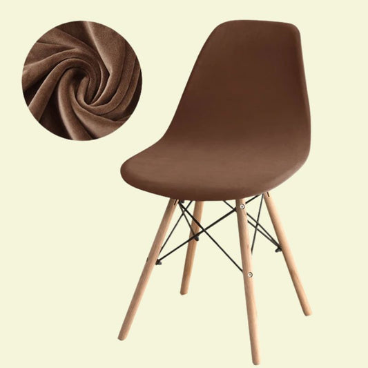 Housse chaise Scandinave <br> Café
