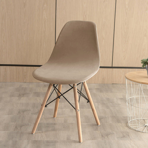 Housse chaise Scandinave <br> Camel