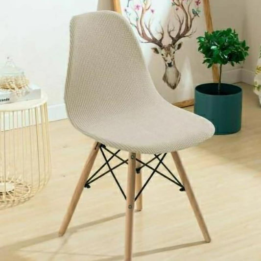 Housse chaise Scandinave <br> Côtelée