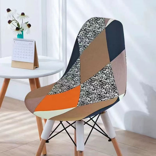 Housse chaise Scandinave <br> Design Orange