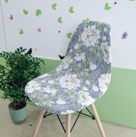 Housse chaise Scandinave <br> Fleurie Originale