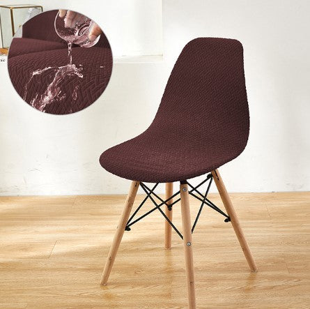 Housse chaise Scandinave <br> Imperméable Marron Café