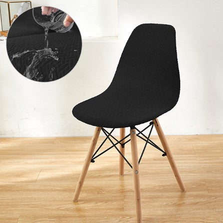 Housse chaise Scandinave <br> Imperméable Noire