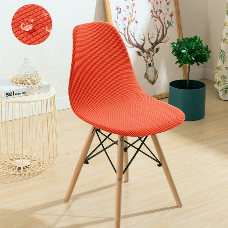 Housse chaise Scandinave <br> Orange